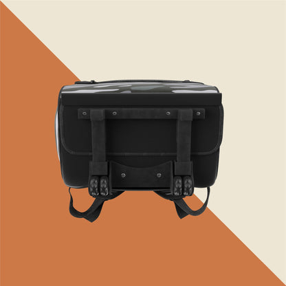 Kaya Pet Carrier Trolley for Travel with Shock Absorbent Wheels, Breathable Mesh Opening for Dogs and Cats, Camo
