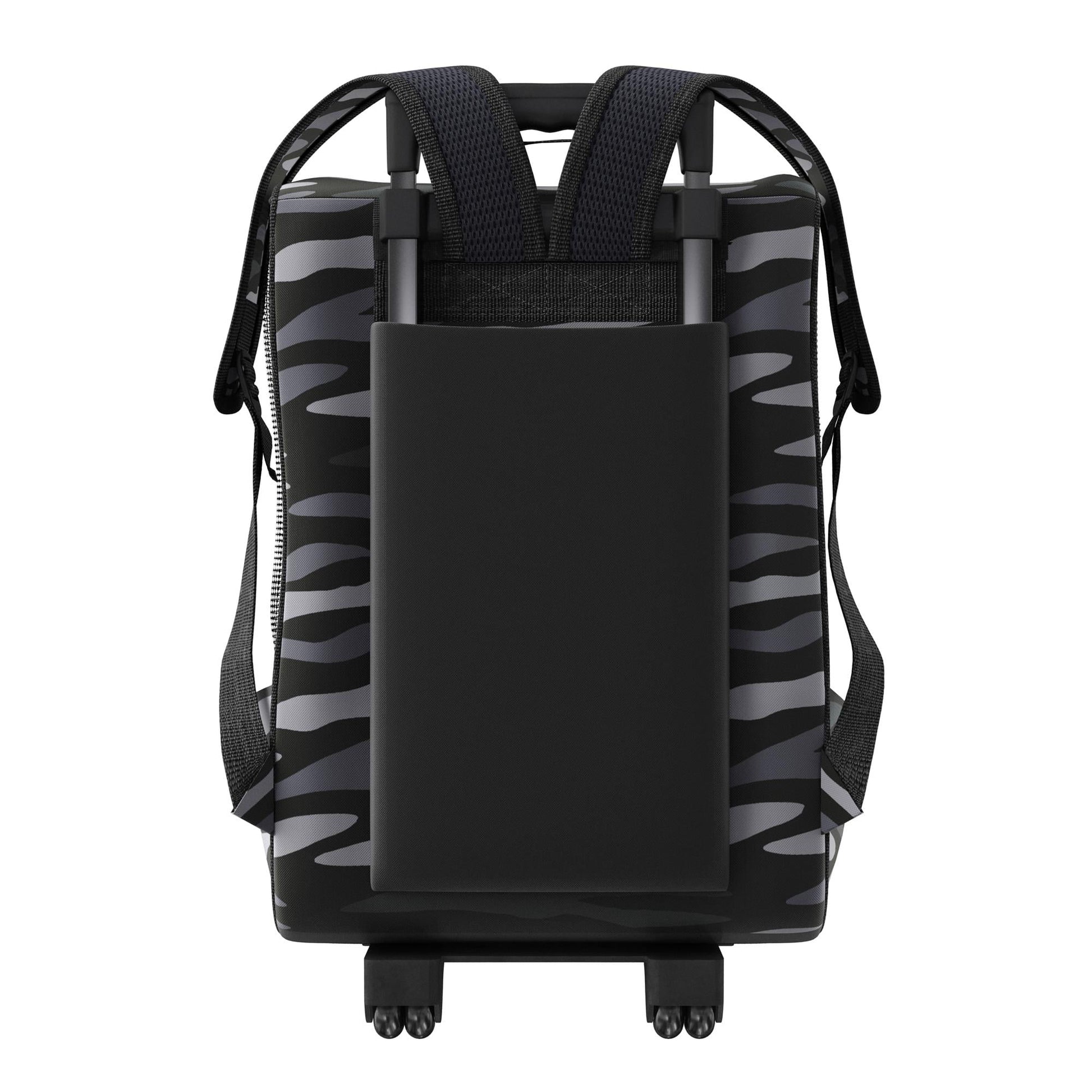 Kaya Pet Carrier Trolley for Travel with Shock Absorbent Wheels, Breathable Mesh Opening for Dogs and Cats, Camo