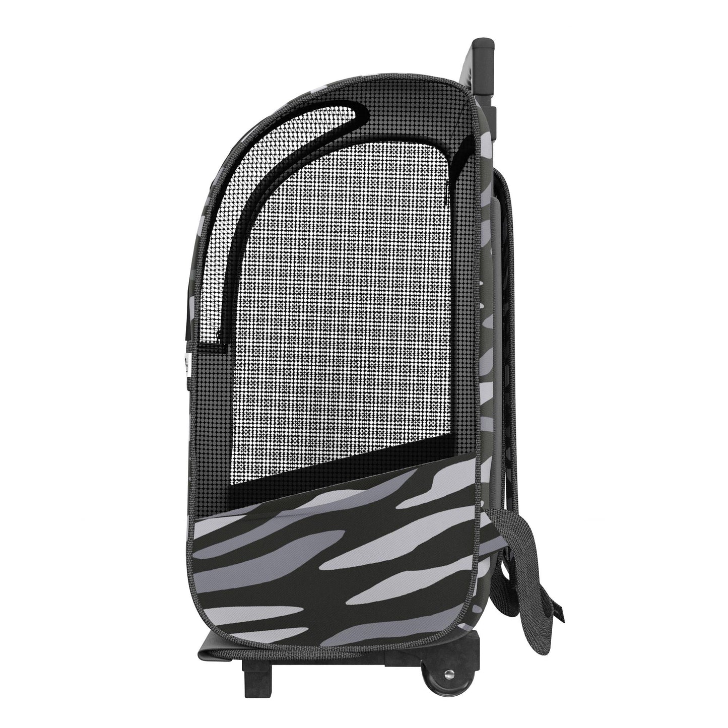 Kaya Pet Carrier Trolley for Travel with Shock Absorbent Wheels, Breathable Mesh Opening for Dogs and Cats, Camo
